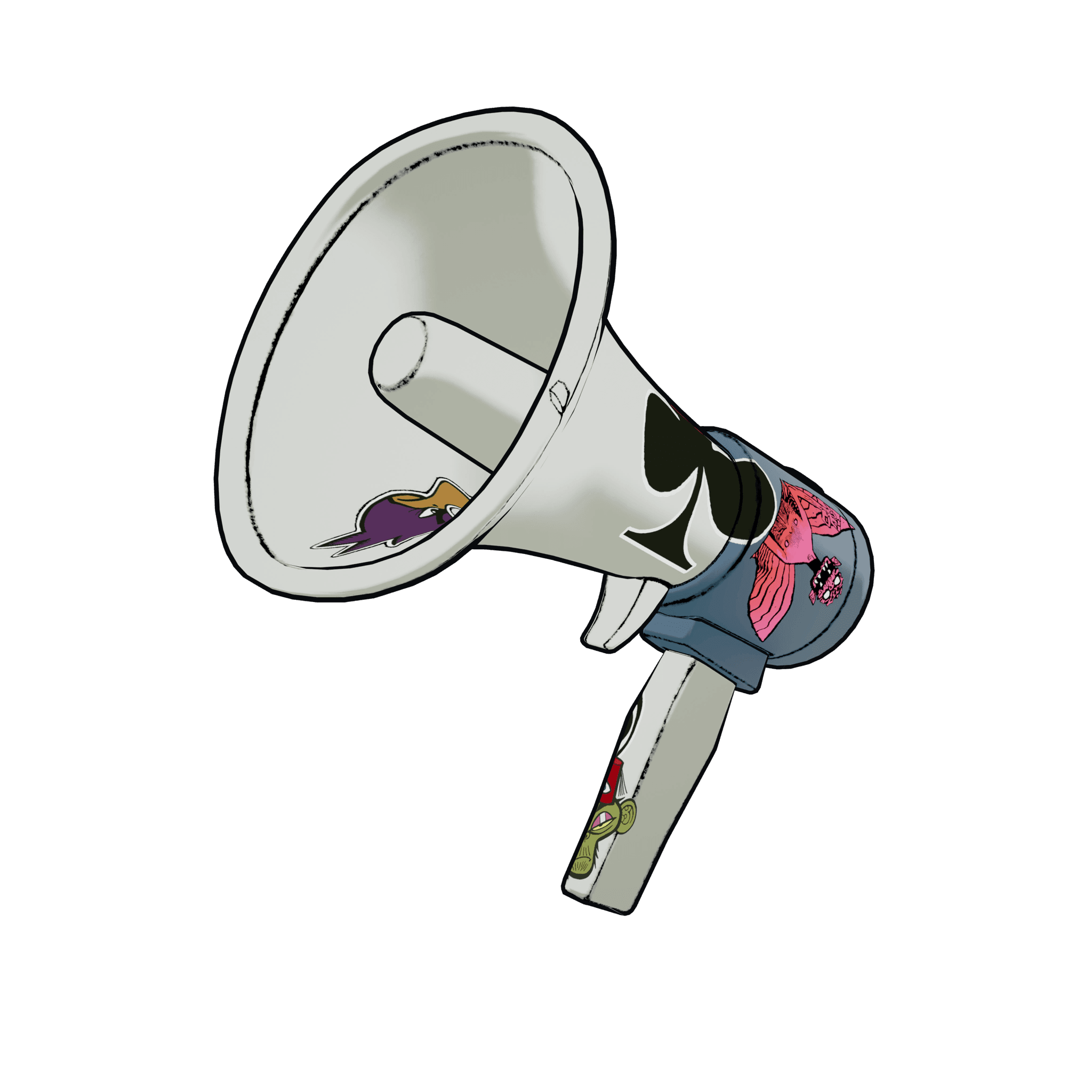 2D's Megaphone