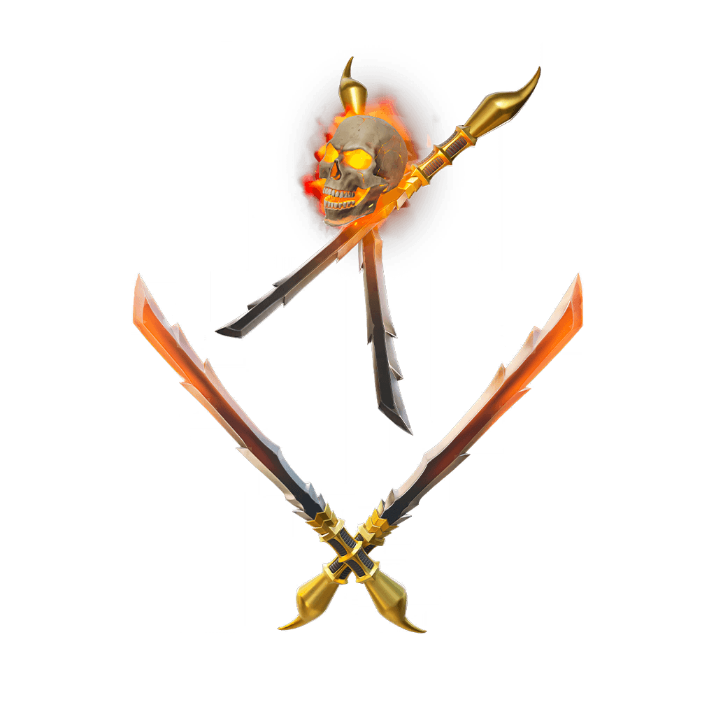 Scorpion's Flaming Skull