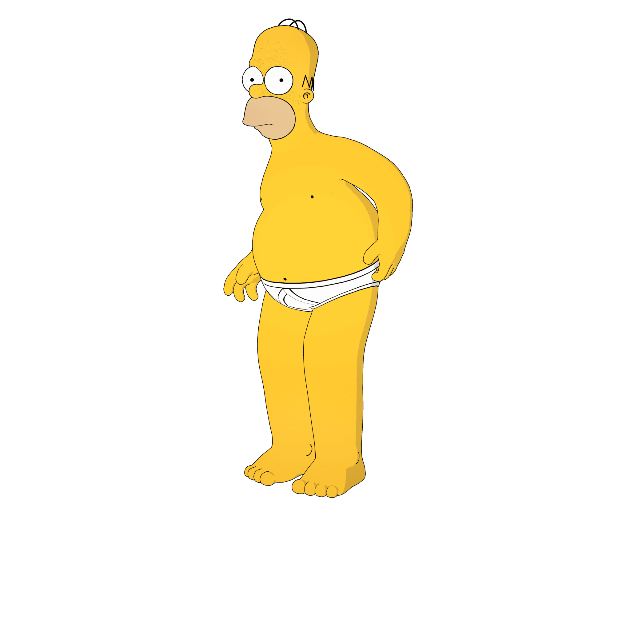 Tighty Whities Homer