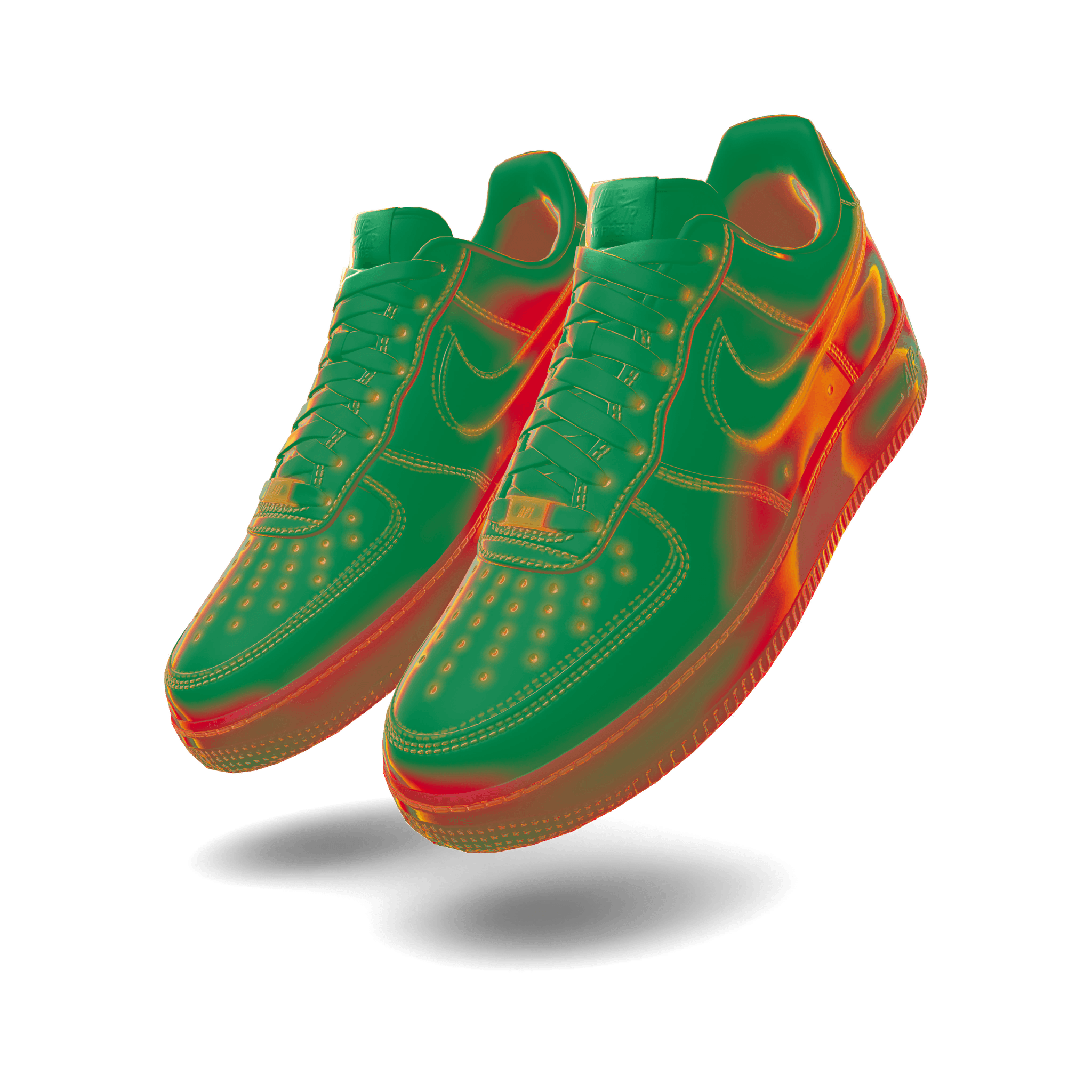 Nike Air Force 1 'Heat Map'