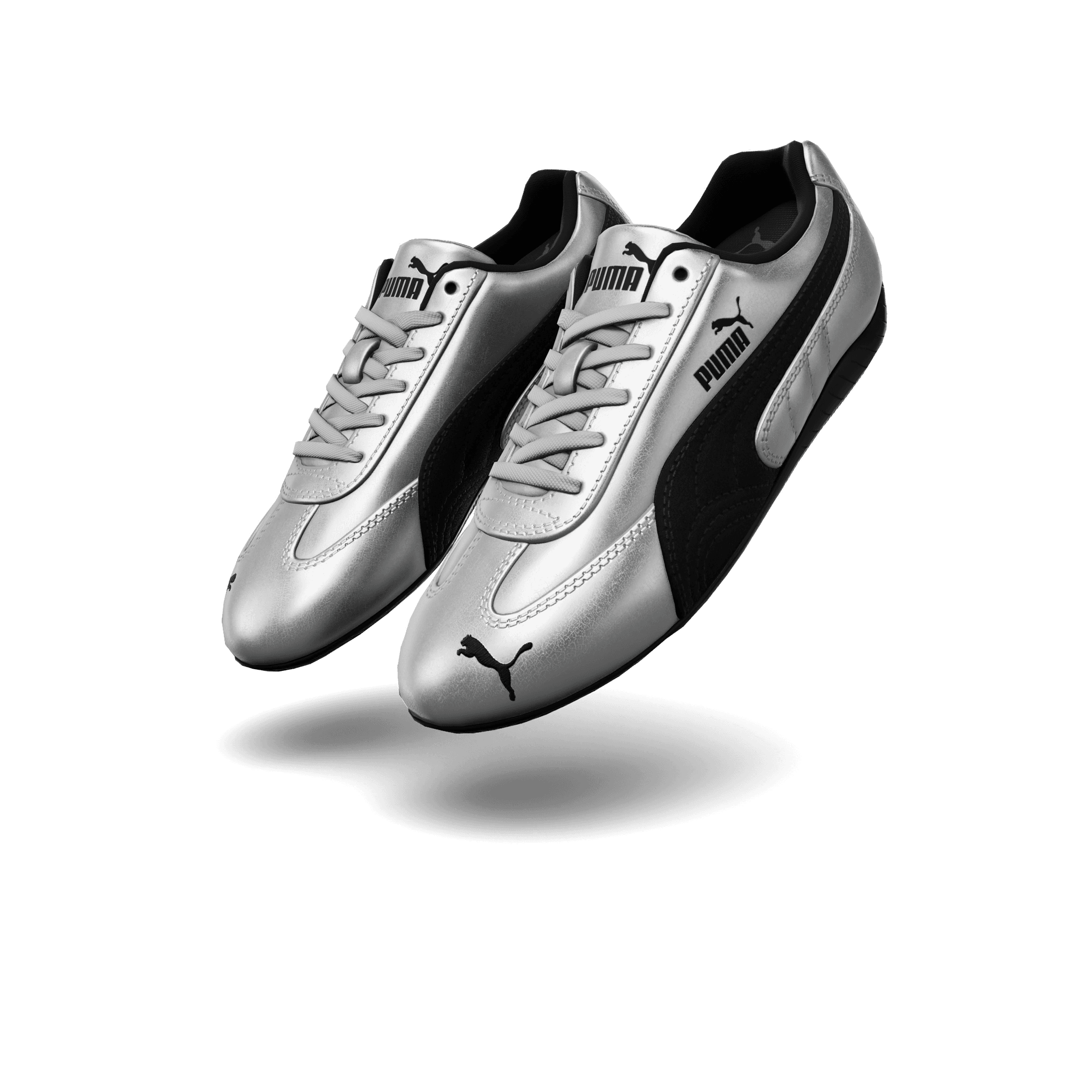 PUMA Speedcat Metallic 'Silver/Black'