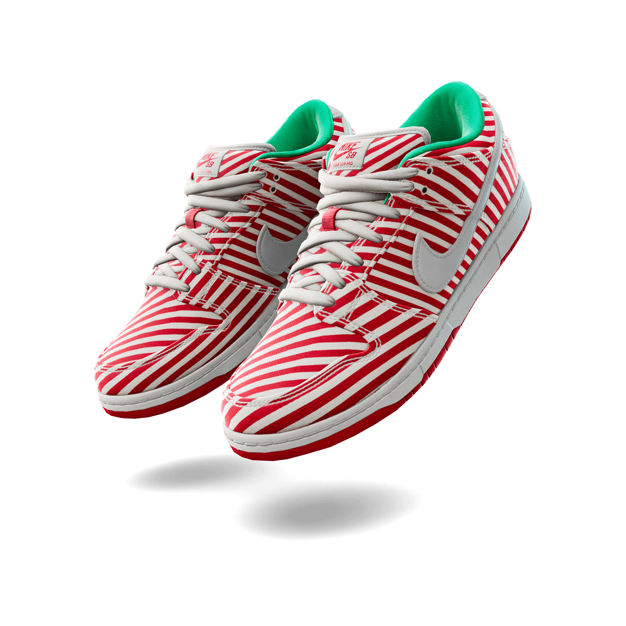 Nike SB Dunk Low 'Candy Cane'