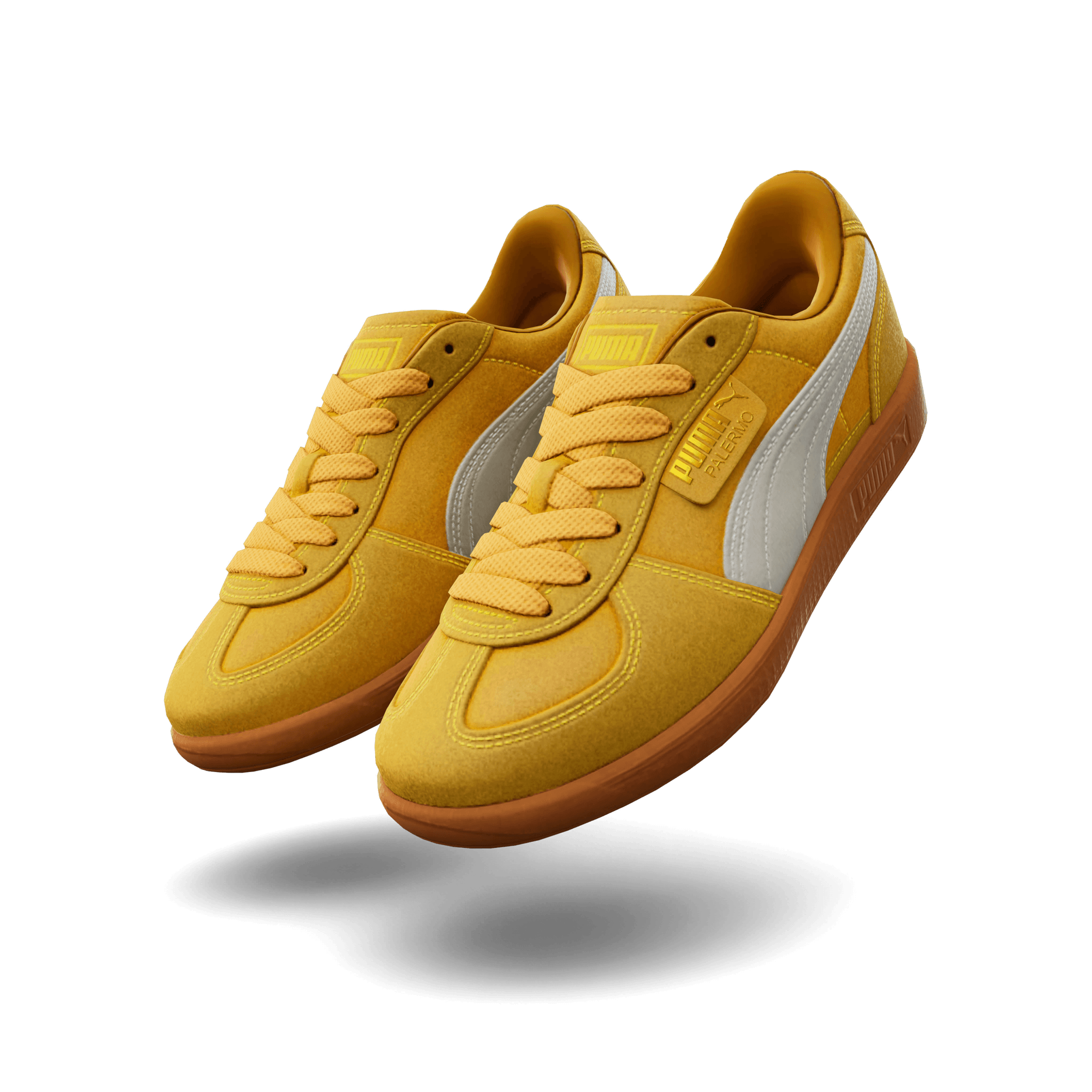 PUMA Palermo 'Yellow Sizzle/Alpine Snow'