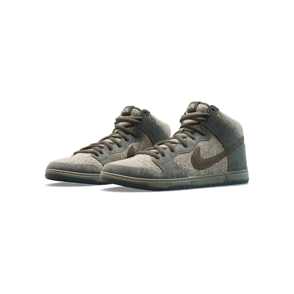 Nike SB Dunk High 'Medium Grey/Smoke-Cool Grey'