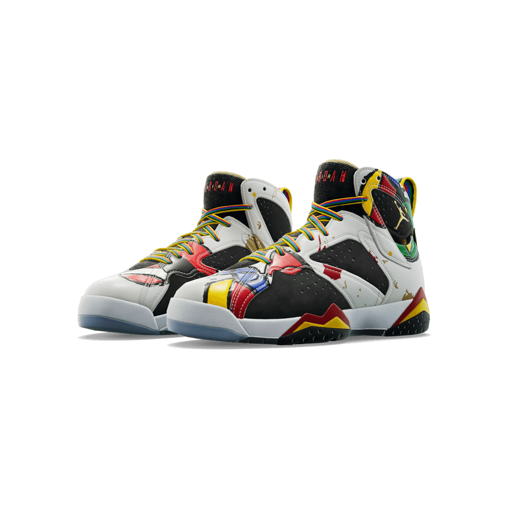 Air Jordan 7 'White/Black/Metallic Gold'