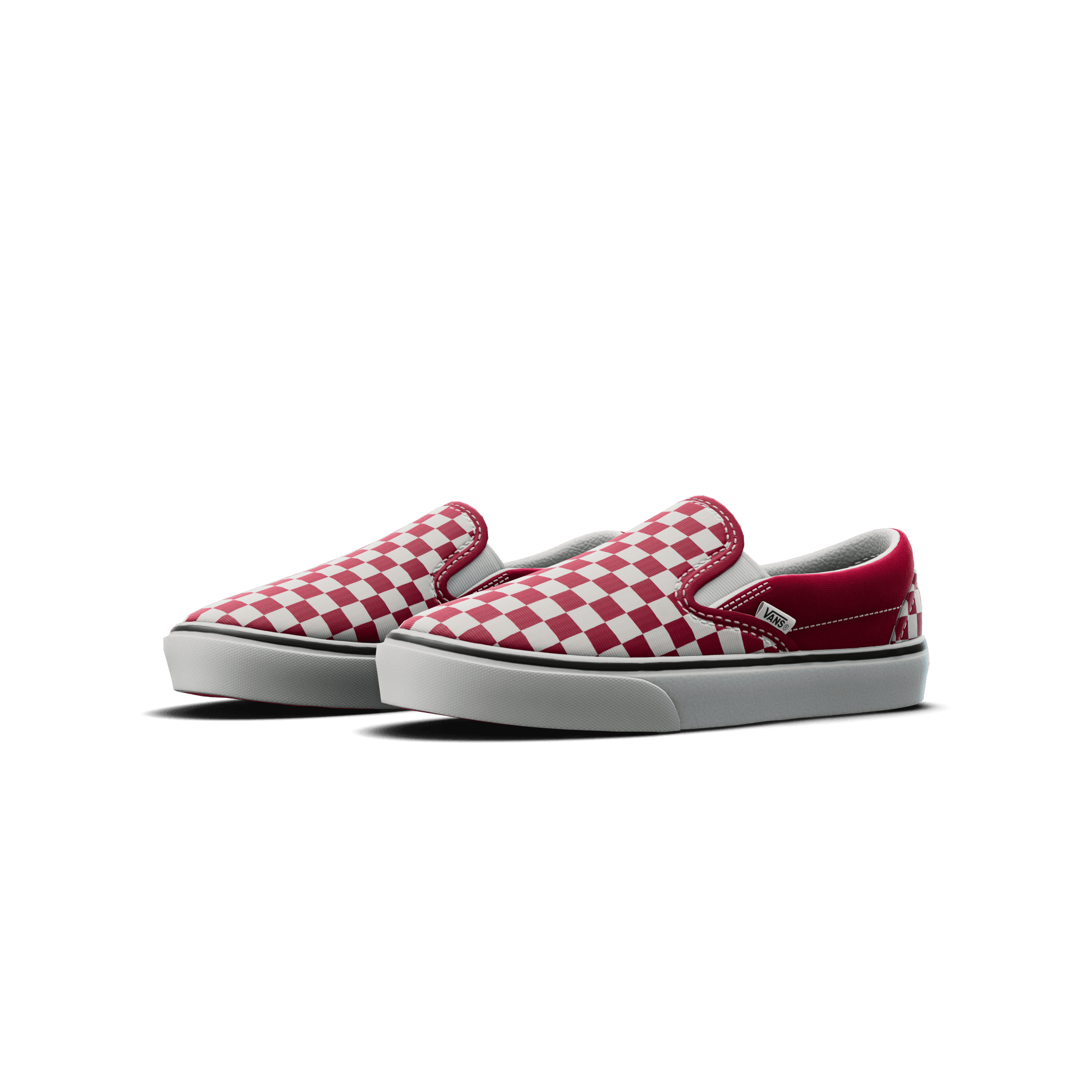 Vans Classic Slip-On Checkerboard 'Chili Pepper'